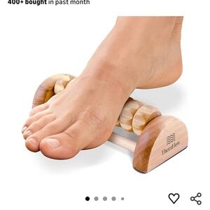 TheraFlow Compact Foot Roller for Plantar Fasciitis Relief - NWT